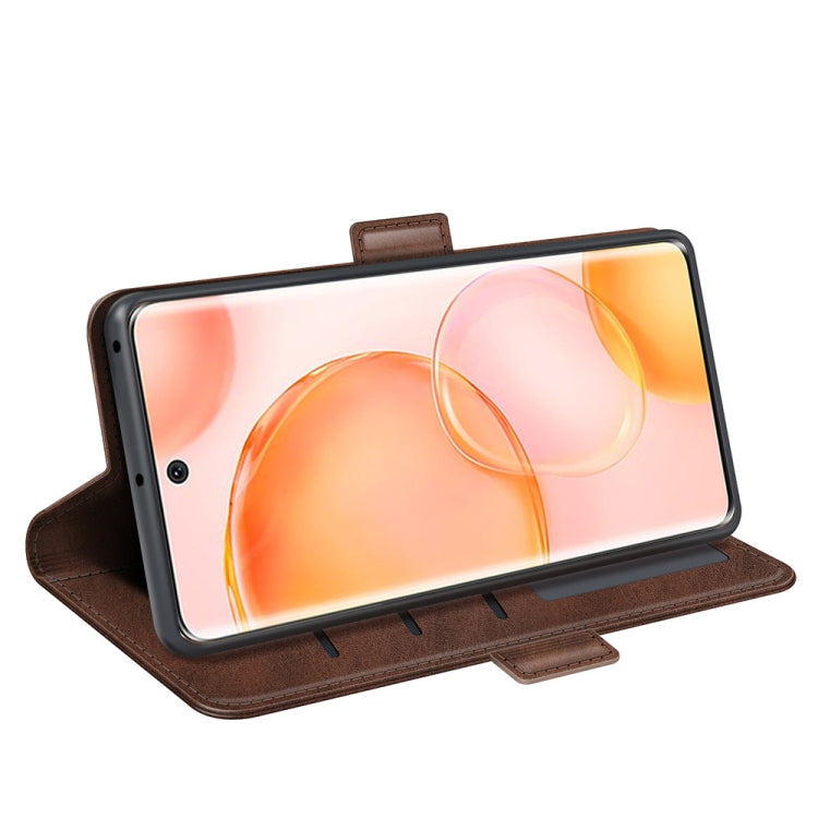 For Honor 50 Dual-side Magnetic Buckle Horizontal Flip Leather Case with Holder & Card Slots & Wallet