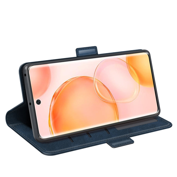 For Honor 50 Dual-side Magnetic Buckle Horizontal Flip Leather Case with Holder & Card Slots & Wallet