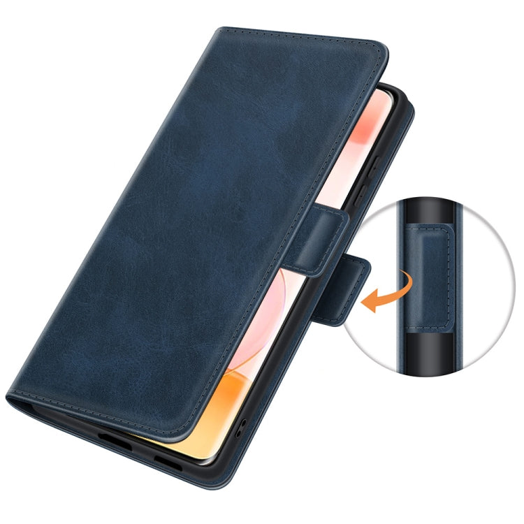For Honor 50 Dual-side Magnetic Buckle Horizontal Flip Leather Case with Holder & Card Slots & Wallet