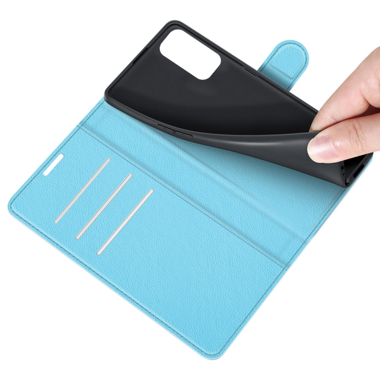 For OnePlus Nord 2 5G Litchi Texture Horizontal Flip Protective Case with Holder & Card Slots & Wallet