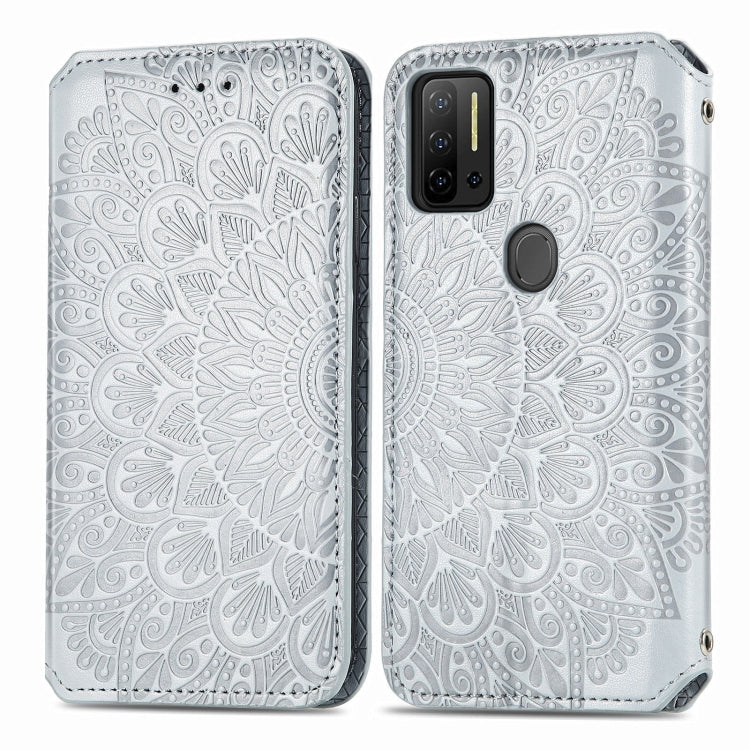 For Ulefone Note 11 Plus Blooming Mandala Embossed Pattern Magnetic Horizontal Flip Leather Case with Holder & Card Slots & Wallet