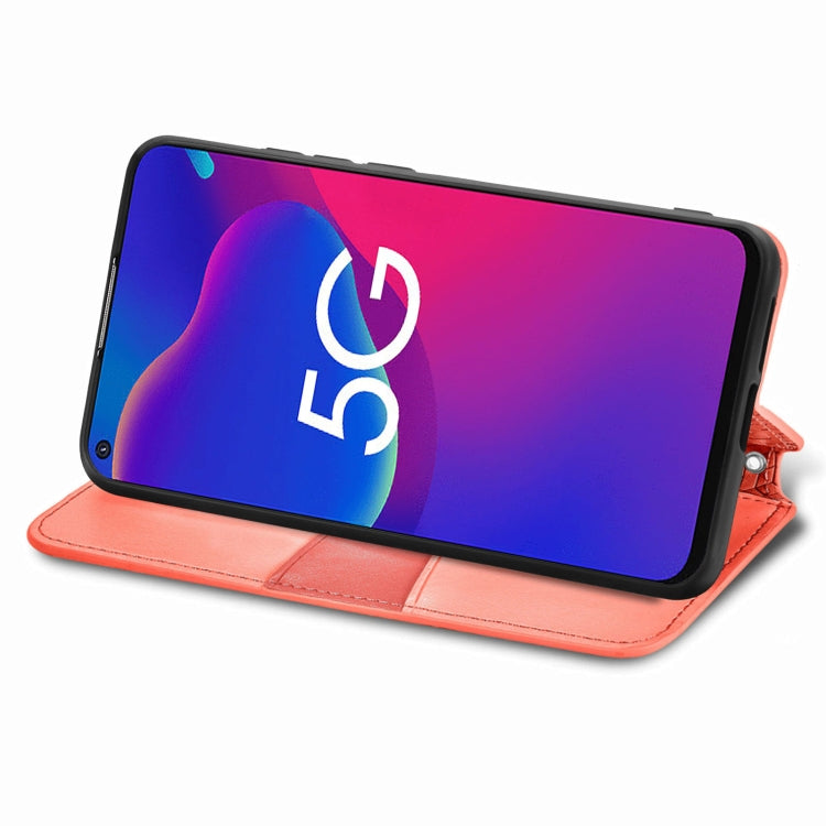 For ZTE Axon 11 SE 5G Blooming Mandala Embossed Pattern Magnetic Horizontal Flip Leather Case with Holder & Card Slots & Wallet