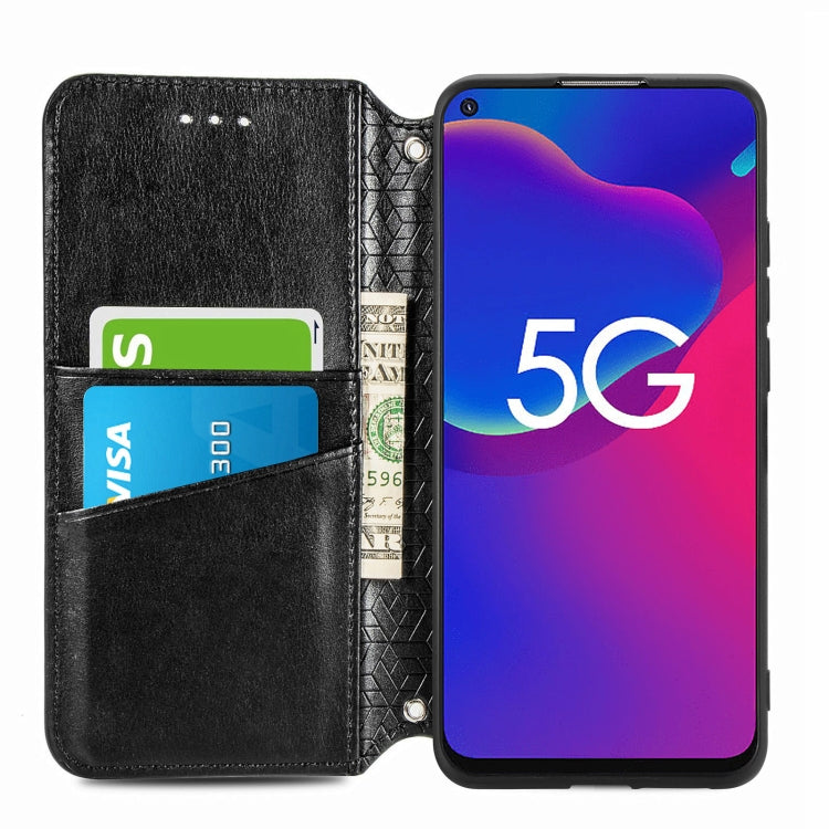 For ZTE Axon 11 SE 5G Blooming Mandala Embossed Pattern Magnetic Horizontal Flip Leather Case with Holder & Card Slots & Wallet