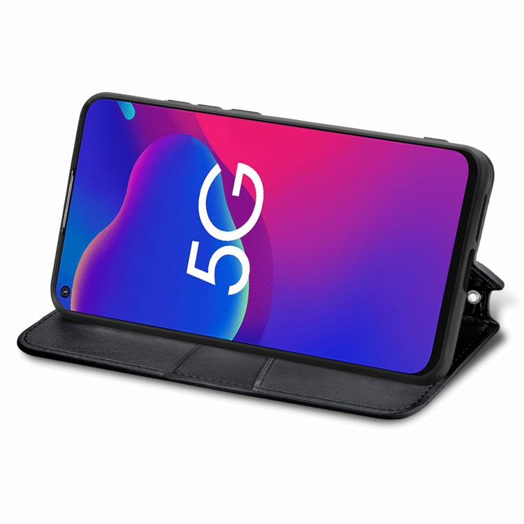 For ZTE Axon 11 SE 5G Blooming Mandala Embossed Pattern Magnetic Horizontal Flip Leather Case with Holder & Card Slots & Wallet