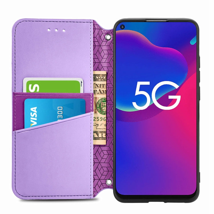 For ZTE Axon 11 SE 5G Blooming Mandala Embossed Pattern Magnetic Horizontal Flip Leather Case with Holder & Card Slots & Wallet