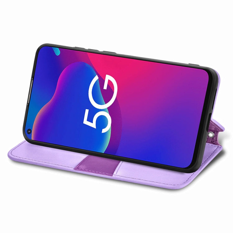 For ZTE Axon 11 SE 5G Blooming Mandala Embossed Pattern Magnetic Horizontal Flip Leather Case with Holder & Card Slots & Wallet