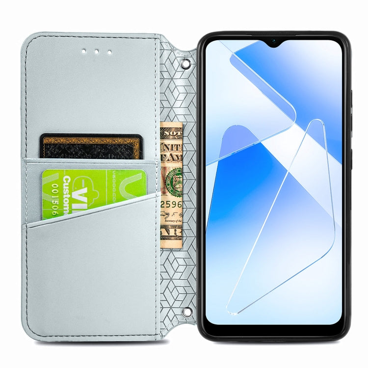 For OPPO A55 5G Blooming Mandala Embossed Pattern Magnetic Horizontal Flip Leather Case with Holder & Card Slots & Wallet