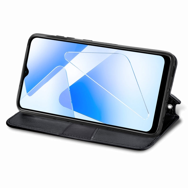 For OPPO A55 5G Blooming Mandala Embossed Pattern Magnetic Horizontal Flip Leather Case with Holder & Card Slots & Wallet