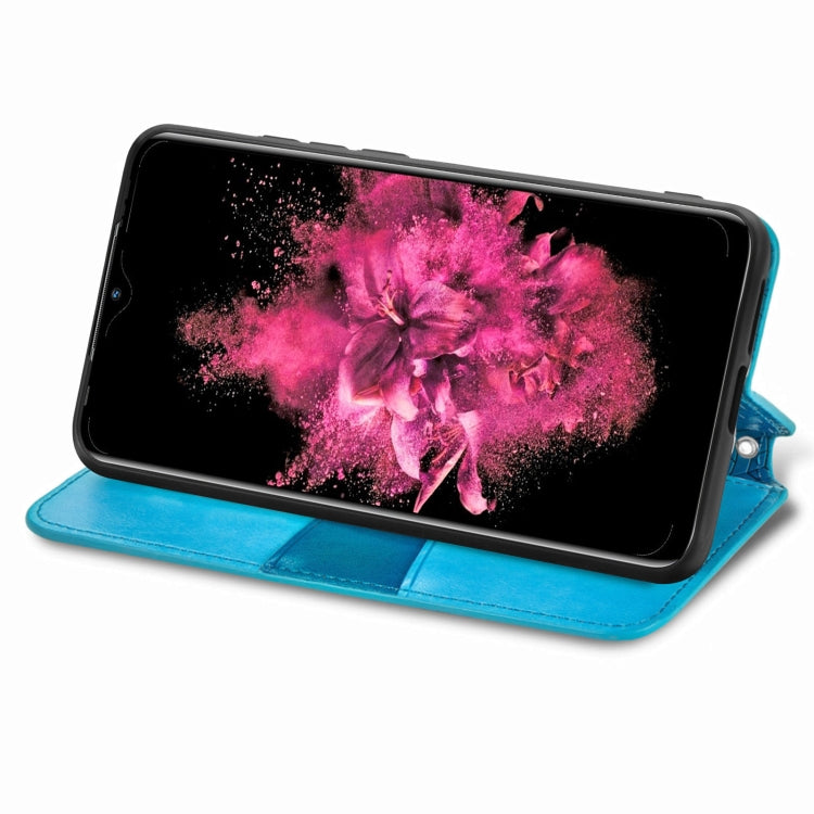 For Infinix Hot 10 Play Blooming Mandala Embossed Pattern Magnetic Horizontal Flip Leather Case with Holder & Card Slots & Wallet