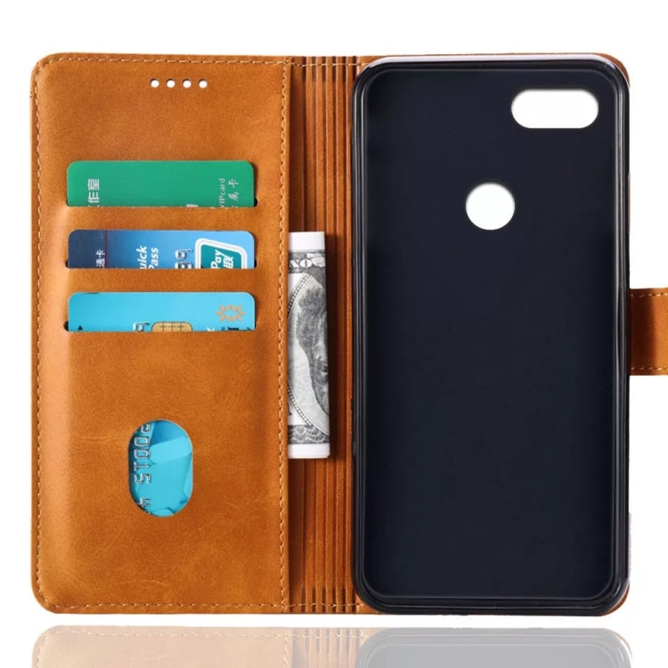 Calf Texture Horizontal Flip Leather Case for Lenovo K5 Play, with Holder & Card Slots & Wallet
