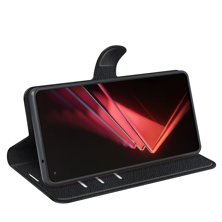 For OPPO K9 Litchi Texture Horizontal Flip Protective Case with Holder & Card Slots & Wallet