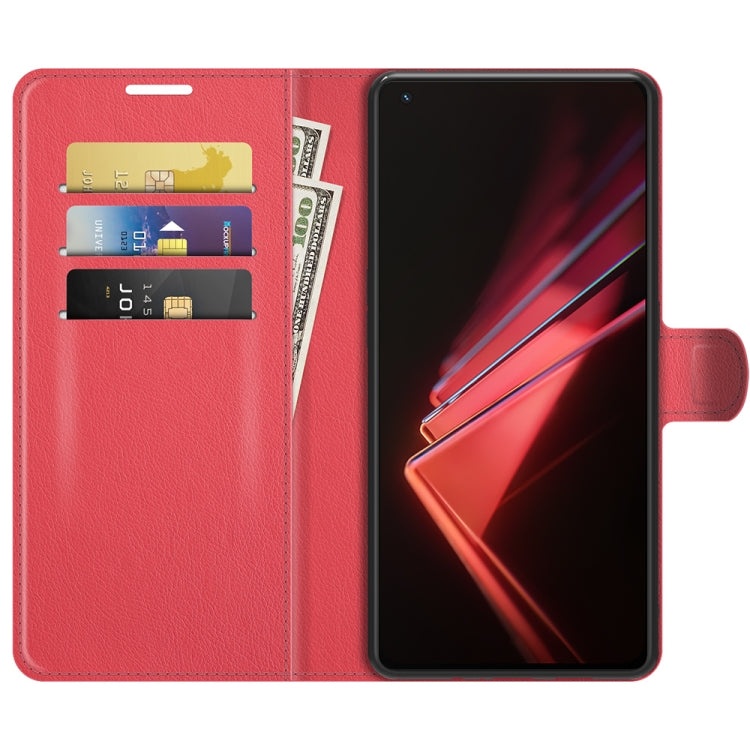 For OPPO K9 Litchi Texture Horizontal Flip Protective Case with Holder & Card Slots & Wallet