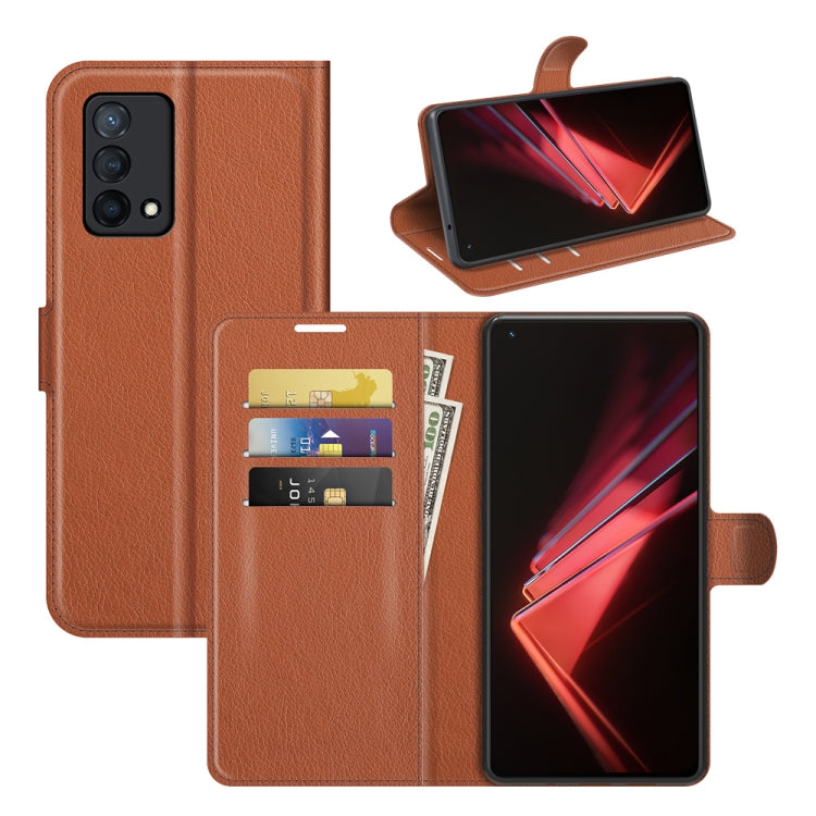 For OPPO K9 Litchi Texture Horizontal Flip Protective Case with Holder & Card Slots & Wallet