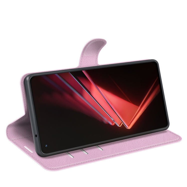 For OPPO K9 Litchi Texture Horizontal Flip Protective Case with Holder & Card Slots & Wallet