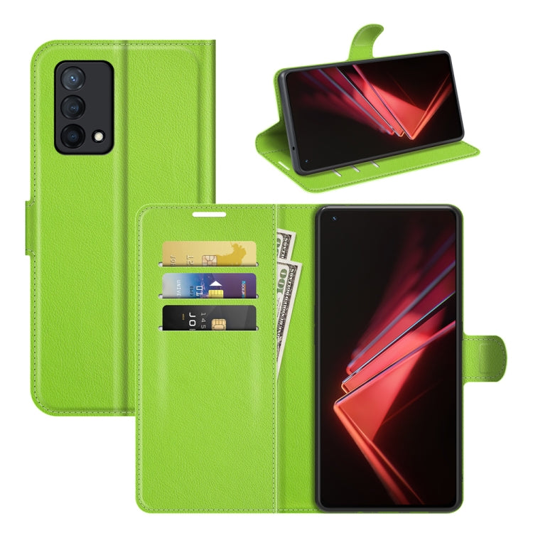 For OPPO K9 Litchi Texture Horizontal Flip Protective Case with Holder & Card Slots & Wallet
