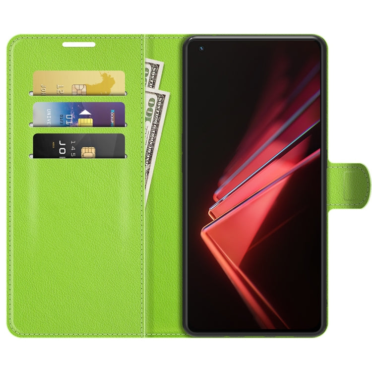 For OPPO K9 Litchi Texture Horizontal Flip Protective Case with Holder & Card Slots & Wallet