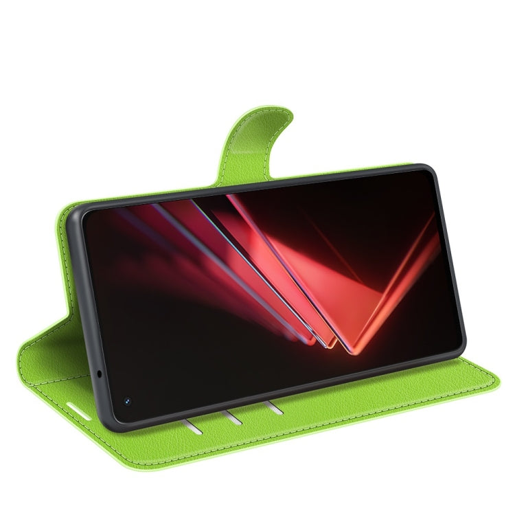 For OPPO K9 Litchi Texture Horizontal Flip Protective Case with Holder & Card Slots & Wallet