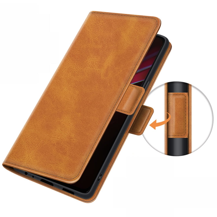 For OPPO K9 Dual-side Magnetic Buckle Horizontal Flip Leather Case with Holder & Card Slots & Wallet