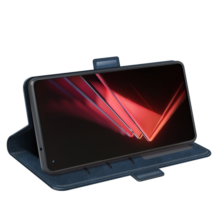 For OPPO K9 Dual-side Magnetic Buckle Horizontal Flip Leather Case with Holder & Card Slots & Wallet