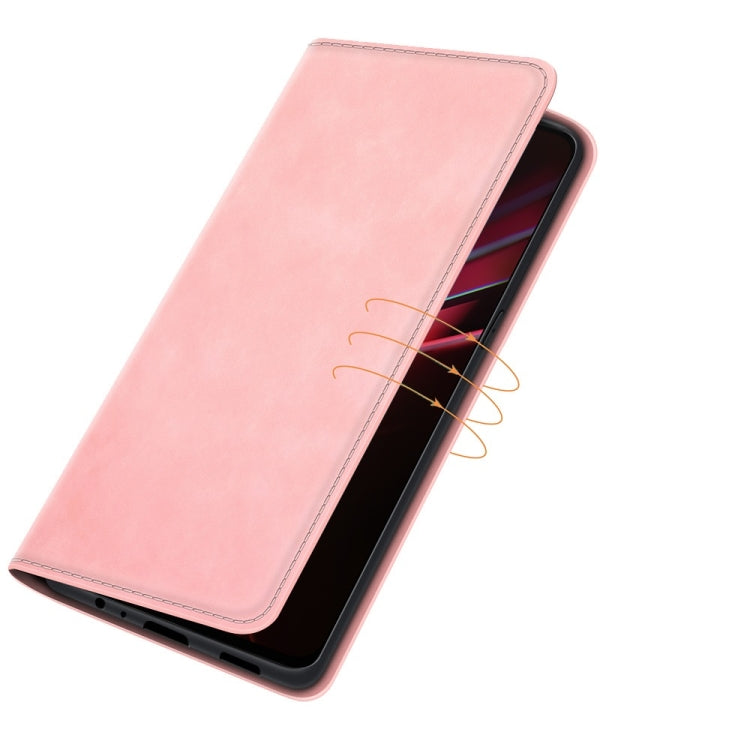 For OPPO K9 Retro-skin Business Magnetic Suction Leather Case with Holder & Card Slots & Wallet