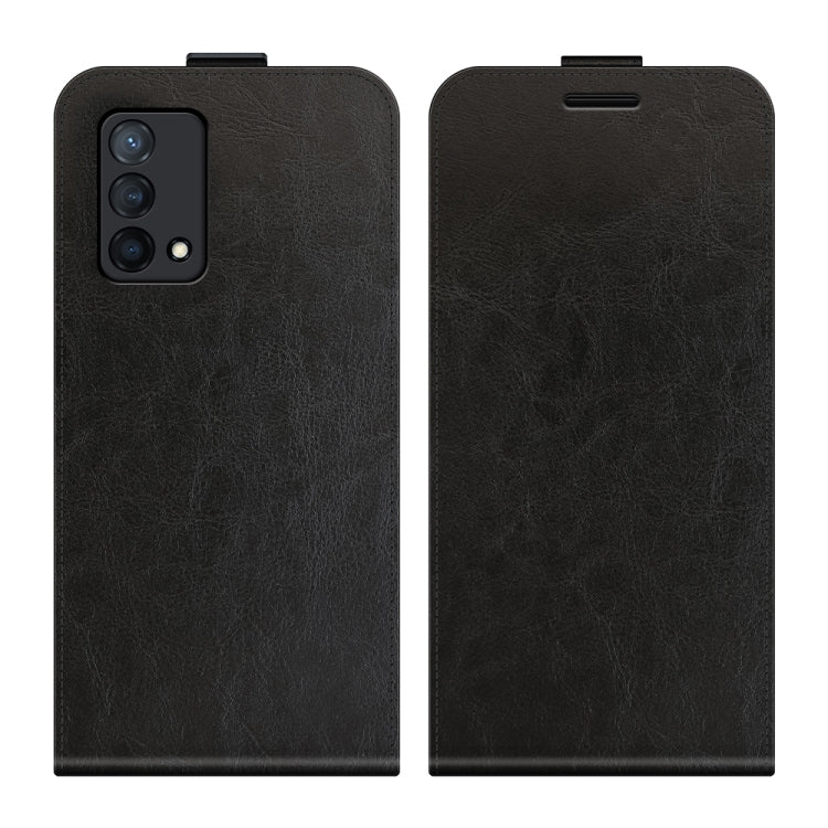 For OPPO K9 R64 Texture Single Vertical Flip Leather Protective Case with Card Slots & Photo Frame