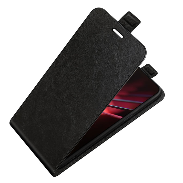 For OPPO K9 R64 Texture Single Vertical Flip Leather Protective Case with Card Slots & Photo Frame