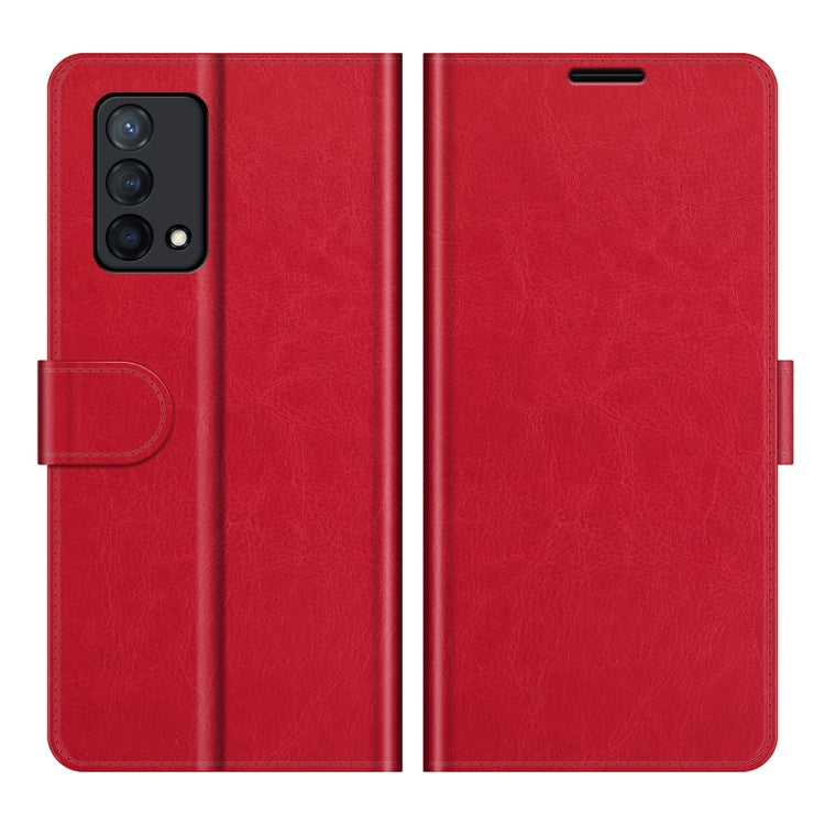 For OPPO K9 R64 Texture Single Horizontal Flip Protective Case with Holder & Card Slots & Wallet& Photo Frame