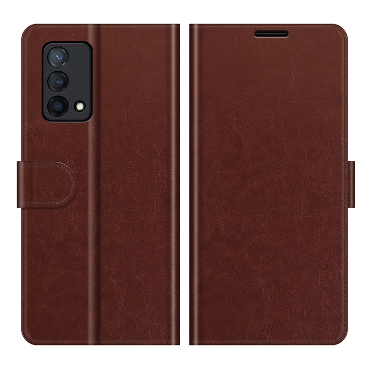 For OPPO K9 R64 Texture Single Horizontal Flip Protective Case with Holder & Card Slots & Wallet& Photo Frame