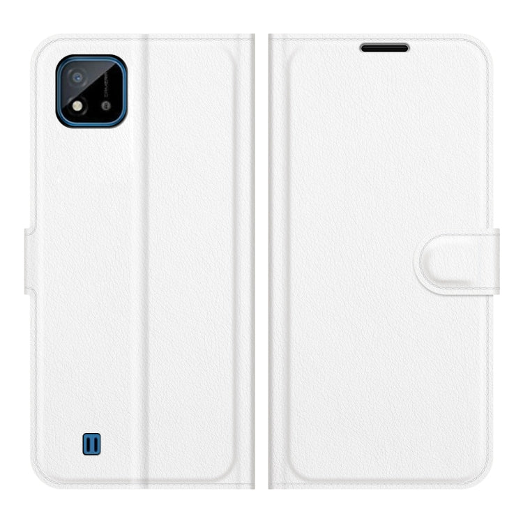 For OPPO Realme C11 2021 Litchi Texture Horizontal Flip Protective Case with Holder & Card Slots & Wallet