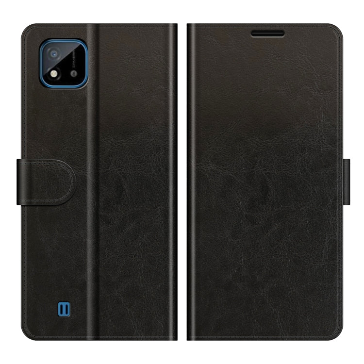 For OPPO Realme C11 2021 R64 Texture Single Horizontal Flip Protective Case with Holder & Card Slots & Wallet& Photo Frame