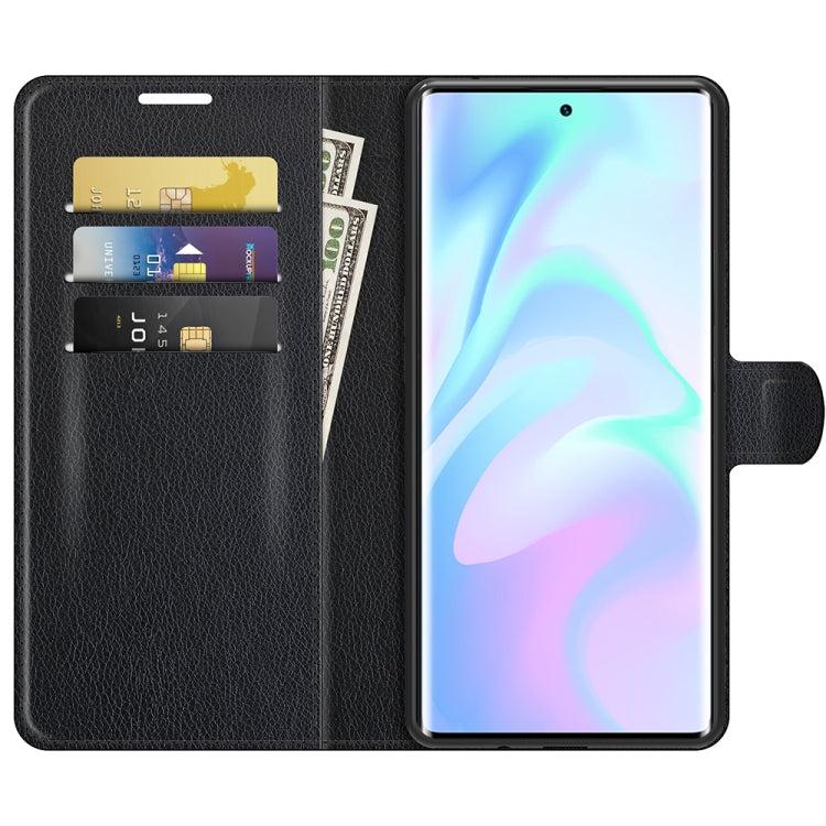 For ZTE Axon 30 Ultra 5G Litchi Texture Horizontal Flip Protective Case with Holder & Card Slots & Wallet