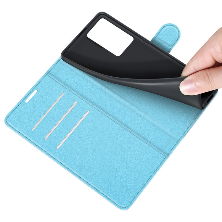 For ZTE Axon 30 Ultra 5G Litchi Texture Horizontal Flip Protective Case with Holder & Card Slots & Wallet