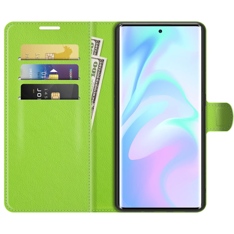 For ZTE Axon 30 Ultra 5G Litchi Texture Horizontal Flip Protective Case with Holder & Card Slots & Wallet