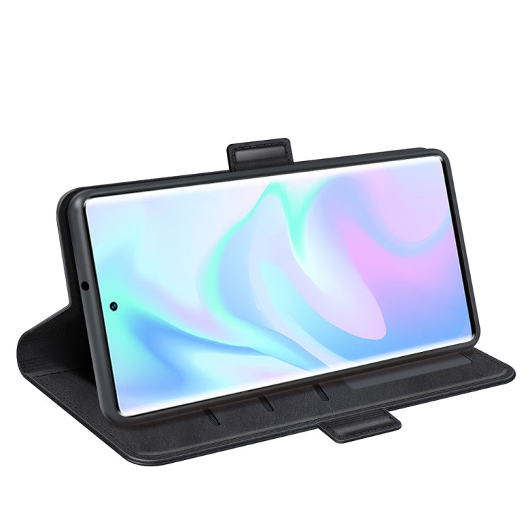 For ZTE Axon 30 Ultra 5G Dual-side Magnetic Buckle Horizontal Flip Leather Case with Holder & Card Slots & Wallet