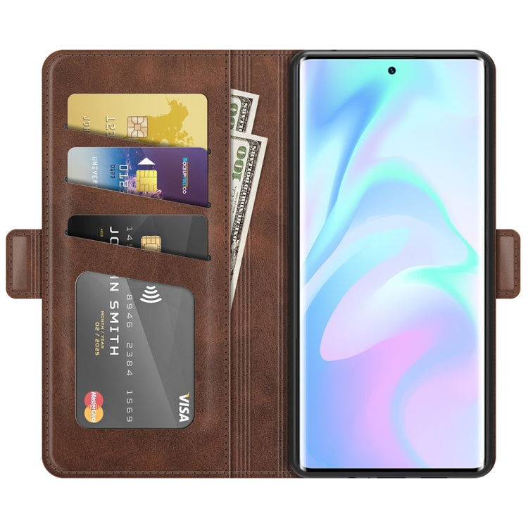 For ZTE Axon 30 Ultra 5G Dual-side Magnetic Buckle Horizontal Flip Leather Case with Holder & Card Slots & Wallet