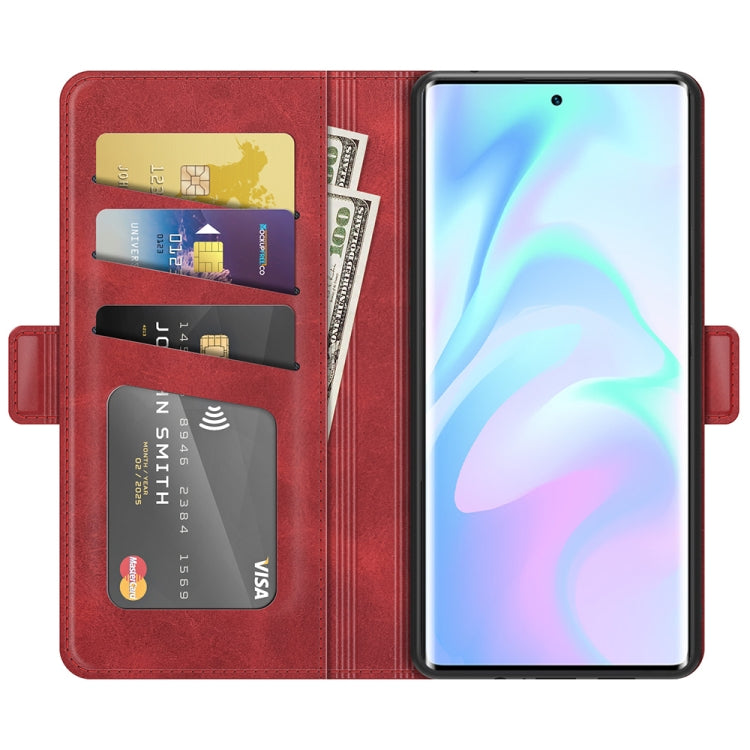 For ZTE Axon 30 Ultra 5G Dual-side Magnetic Buckle Horizontal Flip Leather Case with Holder & Card Slots & Wallet