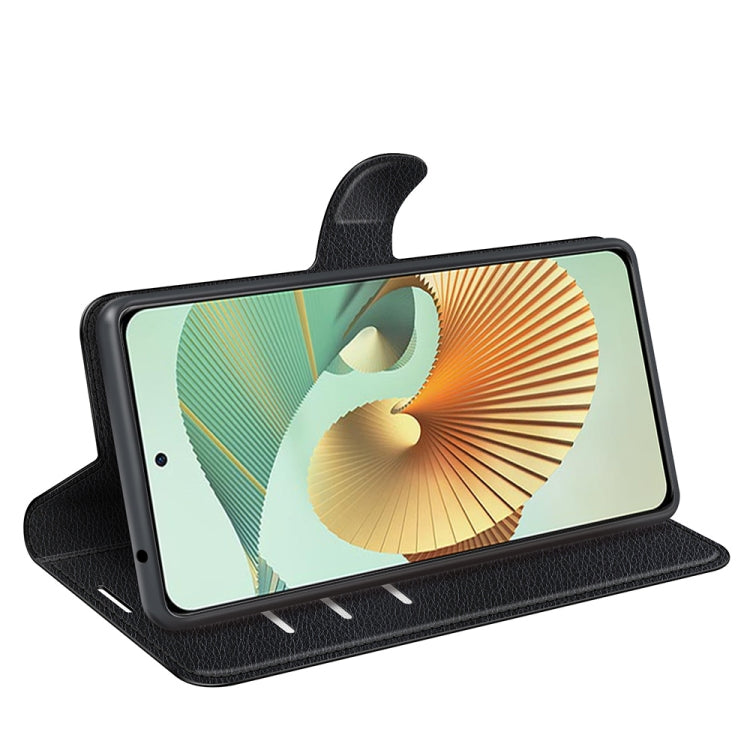 For ZTE Axon 30 Pro 5G Litchi Texture Horizontal Flip Protective Case with Holder & Card Slots & Wallet