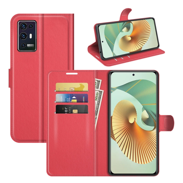 For ZTE Axon 30 Pro 5G Litchi Texture Horizontal Flip Protective Case with Holder & Card Slots & Wallet