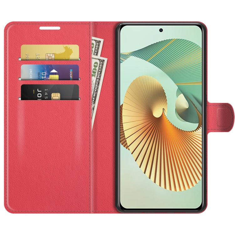 For ZTE Axon 30 Pro 5G Litchi Texture Horizontal Flip Protective Case with Holder & Card Slots & Wallet