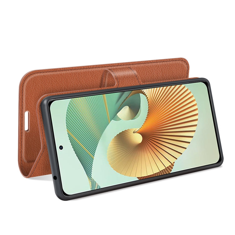 For ZTE Axon 30 Pro 5G Litchi Texture Horizontal Flip Protective Case with Holder & Card Slots & Wallet
