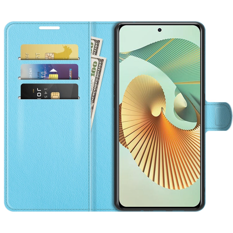 For ZTE Axon 30 Pro 5G Litchi Texture Horizontal Flip Protective Case with Holder & Card Slots & Wallet
