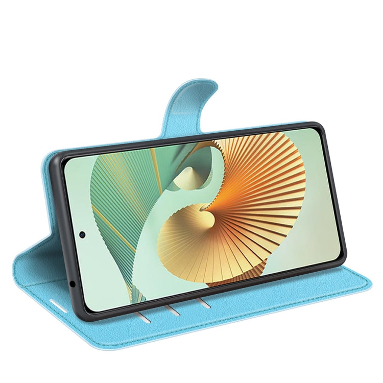 For ZTE Axon 30 Pro 5G Litchi Texture Horizontal Flip Protective Case with Holder & Card Slots & Wallet