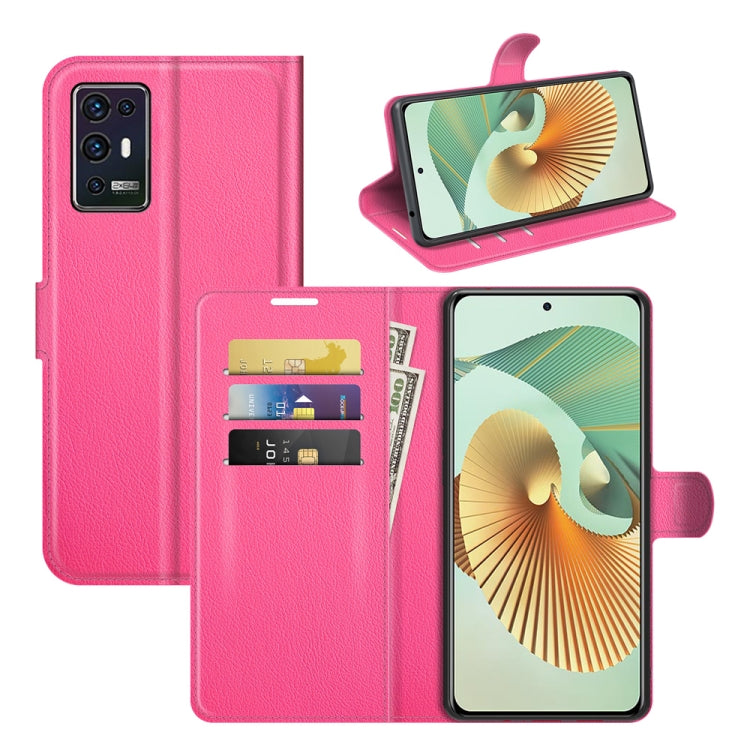 For ZTE Axon 30 Pro 5G Litchi Texture Horizontal Flip Protective Case with Holder & Card Slots & Wallet