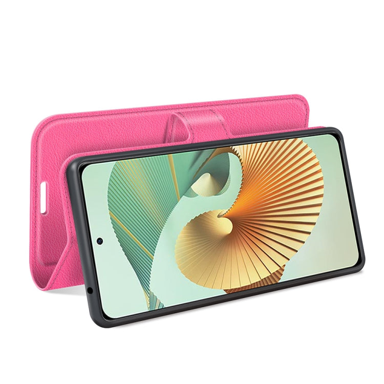 For ZTE Axon 30 Pro 5G Litchi Texture Horizontal Flip Protective Case with Holder & Card Slots & Wallet