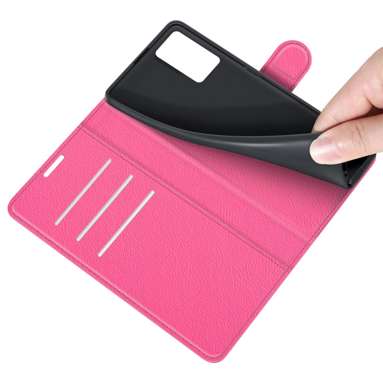 For ZTE Axon 30 Pro 5G Litchi Texture Horizontal Flip Protective Case with Holder & Card Slots & Wallet