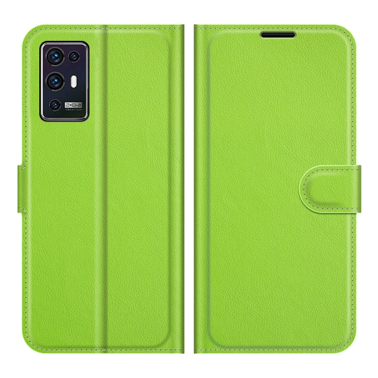 For ZTE Axon 30 Pro 5G Litchi Texture Horizontal Flip Protective Case with Holder & Card Slots & Wallet