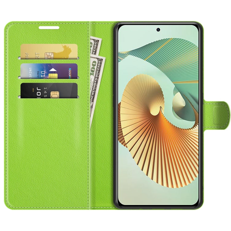 For ZTE Axon 30 Pro 5G Litchi Texture Horizontal Flip Protective Case with Holder & Card Slots & Wallet