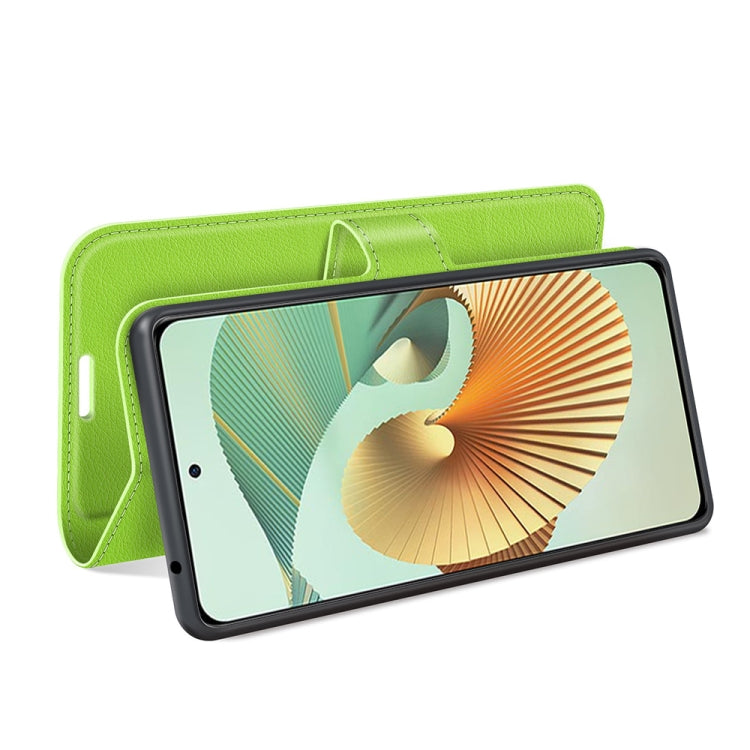 For ZTE Axon 30 Pro 5G Litchi Texture Horizontal Flip Protective Case with Holder & Card Slots & Wallet