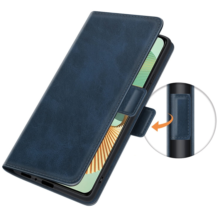 For ZTE Axon 30 Pro 5G Dual-side Magnetic Buckle Horizontal Flip Leather Case with Holder & Card Slots & Wallet