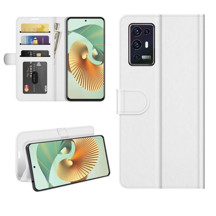 For ZTE Axon 30 Pro 5G R64 Texture Single Horizontal Flip Protective Case with Holder & Card Slots & Wallet& Photo Frame